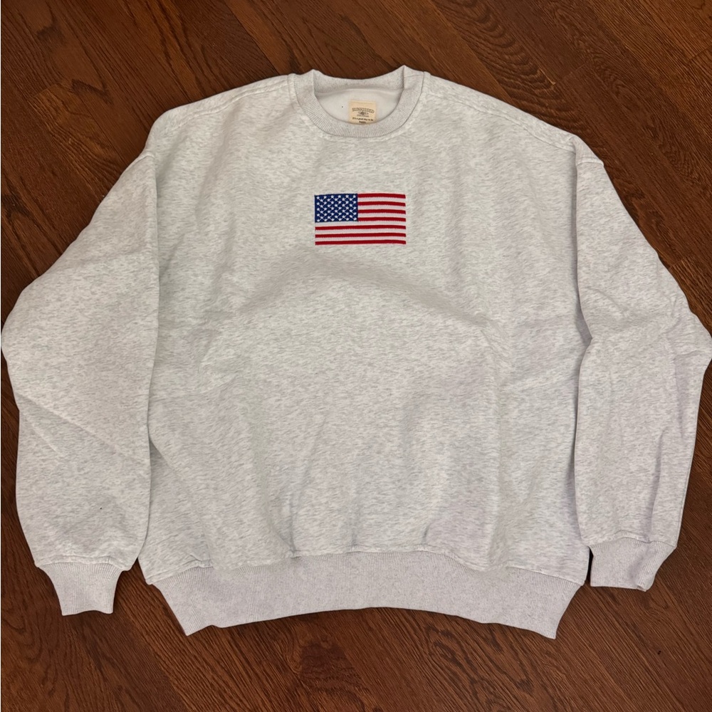 American Flag Sweatshirt